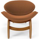 Ver imagem 5 de Kit 4 Poltronas Decorativa Orgânica Sala Living Kadosh L02 Bouclê Terracota