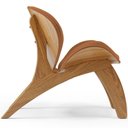 Ver imagem 2 de Kit 4 Poltronas Decorativa Orgânica Sala Living Kadosh L02 Bouclê Terracota