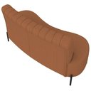 Ver imagem 4 de Sofá 2 Lugares 160cm Pés Aço Preto Tamar Z08 Boucle Terracota - Mpozenato