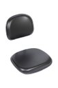 Ver imagem 2 de Tecido Courvin Preto para Puff, Sofa, Cadeira de Escritorio