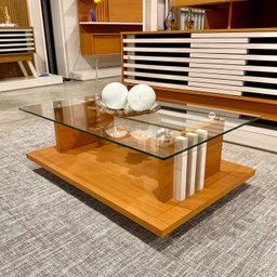 Mesa de Centro para Sala de Estar Retangular Frizz - 6