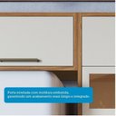 Ver mais imagens de Conjunto para Lavanderia Aéreo com 2 Peças 100% MDF Vicenza Espresso Móveis Bege/Amêndoa/Off White