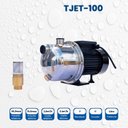 Ver imagem 3 de Bomba Monoestágio Tjet-100 1,0 Cv Monofásico Motor Thebe IP44 127/220V Cinza Ebara