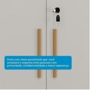 Ver mais imagens de Conjunto para Lavanderia com 3 Peças 100% MDF Vicenza Espresso Móveis Bege/Amêndoa/Off White