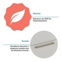 Ver imagem 7 de Conjunto para Lavanderia com 3 Peças 100% Mdf Vicenza Espresso Móveis