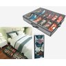 Organizador Para Calçados 12 Pares Euro Sapateira Portátil - Cinza - 1