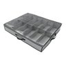 Organizador Para Calçados 12 Pares Euro Sapateira Portátil - Cinza - 4