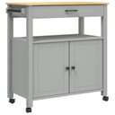 Ver imagem 2 de Carrinho de Churrasco 1 Gaveta+2 Portas 100% madeira maçiça