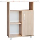 Ver imagem 2 de Tabua de Passar Roupas Slim com Gabinete Marrom/Canela