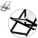 Ver imagem 2 de Kit 4 Espreguiçadeiras Dobrável Black Sb-bege