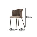 Ver imagem 6 de Conjunto Sala de Jantar com Mesa com 6 Cadeiras Santiago Marrom/Chocolate/Bege