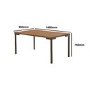 Ver imagem 3 de Conjunto Sala de Jantar com Mesa com 6 Cadeiras Santiago