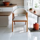 Ver imagem 3 de Sala de Jantar Olivia (base+tampo) 2,20x1,10, com 8 Cadeiras Olivia Verniz Nogueira