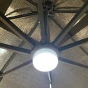 Ver imagem 2 de Ombrelone Guarda Sol Energia Solar Luz Led Tenda Praia Piscina Deck Varanda Terraço Quintal Jardim H