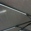 Ver imagem 4 de Ombrelone Guarda Sol Energia Solar Luz Led Tenda Praia Piscina Deck Varanda Terraço Quintal Jardim H