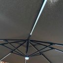 Ver imagem 3 de Ombrelone Guarda Sol Energia Solar Luz Led Tenda Praia Piscina Deck Varanda Terraço Quintal Jardim H