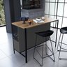 Mesa Bancada Gourmet Estilo Industrial 127cm - 5