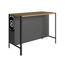 Ver imagem 6 de Mesa Bancada Gourmet Estilo Industrial 127cm Preto/Mel/Grafite