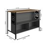 Mesa Bancada Gourmet Estilo Industrial 127cm - 4