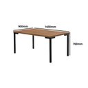 Ver imagem 3 de Conjunto Sala de Jantar com Mesa com 6 Cadeiras Santiago Preto/Cinza