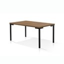 Ver imagem 4 de Conjunto Sala de Jantar com Mesa com 6 Cadeiras Santiago Preto/Cinza