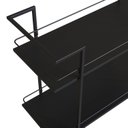 Ver imagem 5 de Carrinho Bar Estilo Industrial com 2 Prateleiras