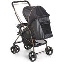 Ver imagem 4 de CARRINHO MILANO REVERSIVEL II + BEBE CONFORTO PRETO COBRE - GALZERANO