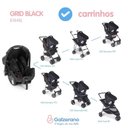 Ver mais imagens de CARRINHO MILANO REVERSIVEL II + BEBE CONFORTO PRETO COBRE - GALZERANO