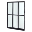 Ver imagem 1 de Porta Sacada 3 Folhas Alumínio 1,20 X 2,10 com Fecho Hale Esquadrias