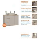 Ver imagem 6 de Gabinete de Banheiro 76cm X 62cm Aqua