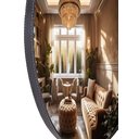 Ver imagem 4 de Espelheira Organico 170x70 E18 Couro Preto