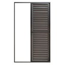 Ver imagem 3 de Porta Balcão 3 Folhas Alumínio 2,10 x 1,20 com Fechadura Preto Hale Esquadrias