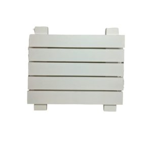 Painel Canaletado Modular 50x50 Cm Branco [f031]