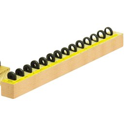 Jogo de Anéis de Vedação para Pinça - Modelo Er32 - (3,5 a 20,0mm) 34 Peças - 3