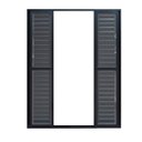 Ver imagem 2 de Porta Balcão 6 Folhas Alumínio 2,10 X 1,50 com Fechadura Hale Esquadrias