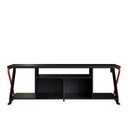 Ver imagem 4 de Rack Gamer para Tv até 60 Polegadas Industrial com Iluminação em Led RGB P1033