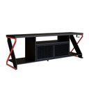 Ver imagem 2 de Rack Industrial para TV até 60 Polegadas com LED 160cm Gamer P1033 Preto