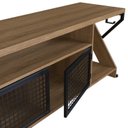 Ver imagem 7 de Rack Industrial para TV até 60 Polegadas com LED 160cm Marrom