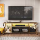 Ver imagem 5 de Rack para Tv até 60 Polegadas Industrial com Iluminação em Led RGB