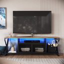 Ver imagem 5 de Rack para Tv até 60 Polegadas Industrial com Iluminação em Led RGB