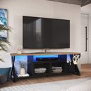 Ver imagem 1 de Rack Industrial para TV até 60 Polegadas com LED 160cm Colorido
