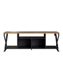 Ver imagem 4 de Rack para Tv até 60 Polegadas Industrial com Iluminação em Led RGB