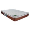 Cama Box Casal Com Baú Branco + Colchão Luckspuma Molas Ensacadas Caribe 138x188 - 4