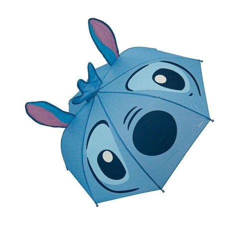 Sombrinha Guarda Chuva Infantil Stitch Orelhas 3d Disney