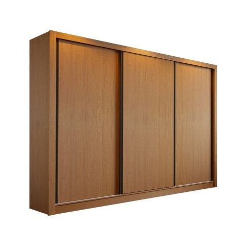 Guarda Roupa Casal 3 Portas 6 Gavetas Nápoli -Mt- Rei de Casa Carvalho