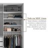 Closet Solteiro 100% Mdf Bp 159,5cm 3 Gavetas Monreale - 10