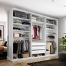 Closet Casal 100% Mdf Bp 237cm 3 Gavetas Monreale - 1