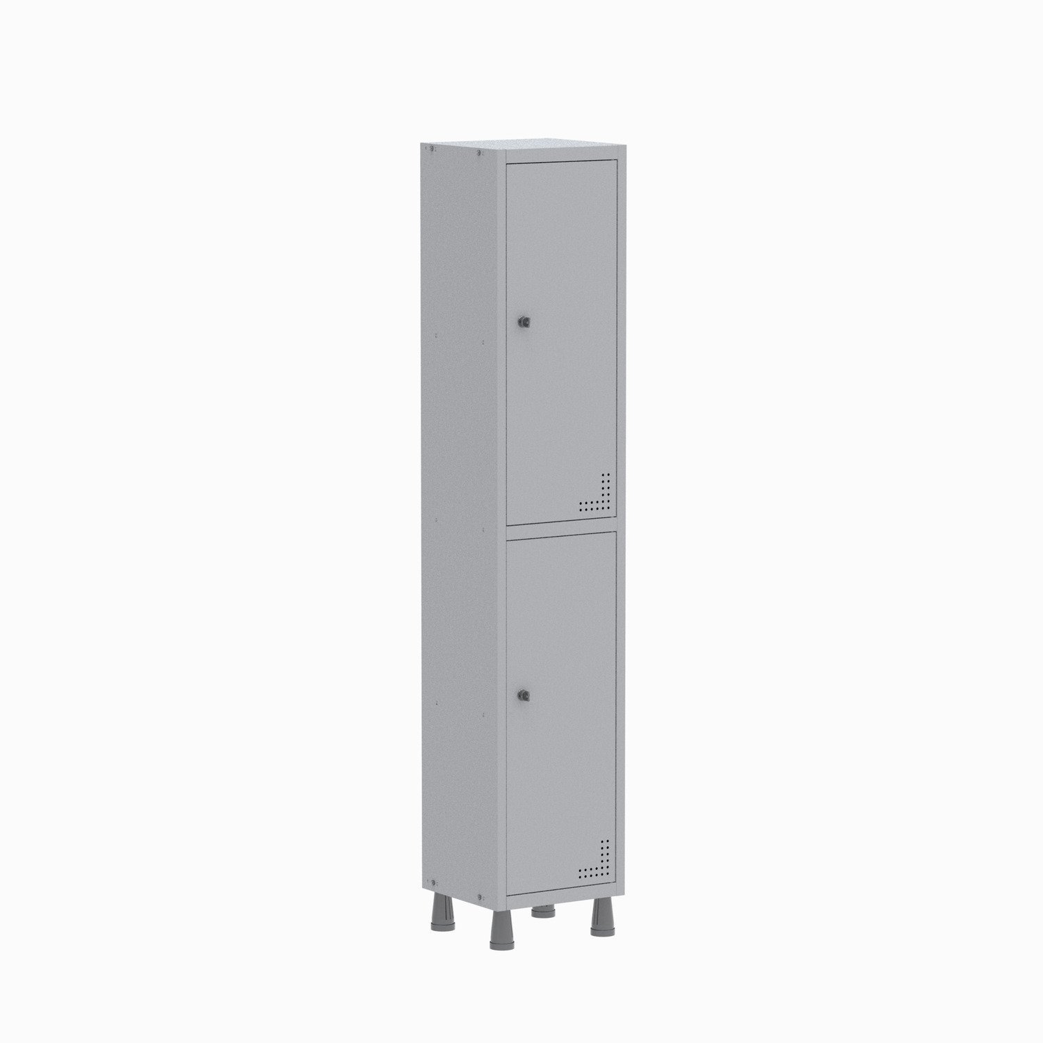Armário Locker Guarda Volume Aço Light 2 Portas 34,5x179,5cm ...