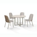 Ver imagem 2 de Conjunto Sala de Jantar Mesa com 4 Cadeiras California