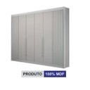 Ver imagem 3 de Guarda Roupa São Carlos 6 Pts Ripado Branco - Leifer